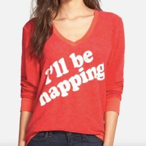Wildfox I'll Be Napping Pullover XS